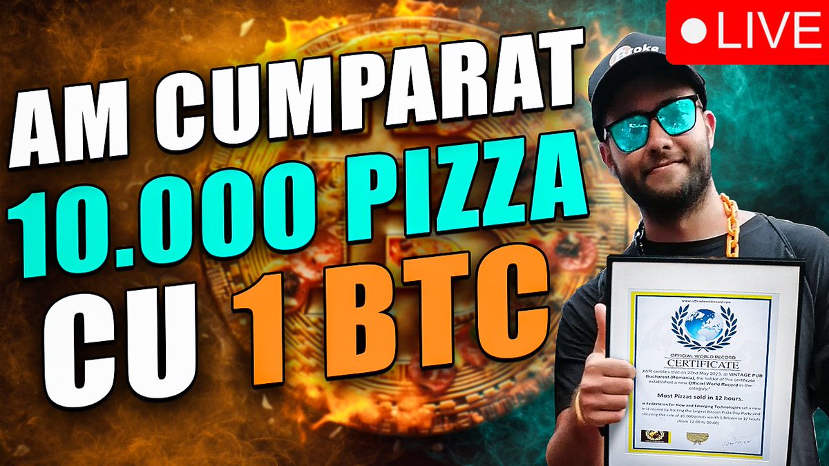 realdanielnita's tweet image. Astazi spre 19:00 RO un LIVE istoric de pus in rama! Va astept cu mic cu mare pentru a face parte din istorie🫡 link in comentarii. Retweet+like=moon #btc