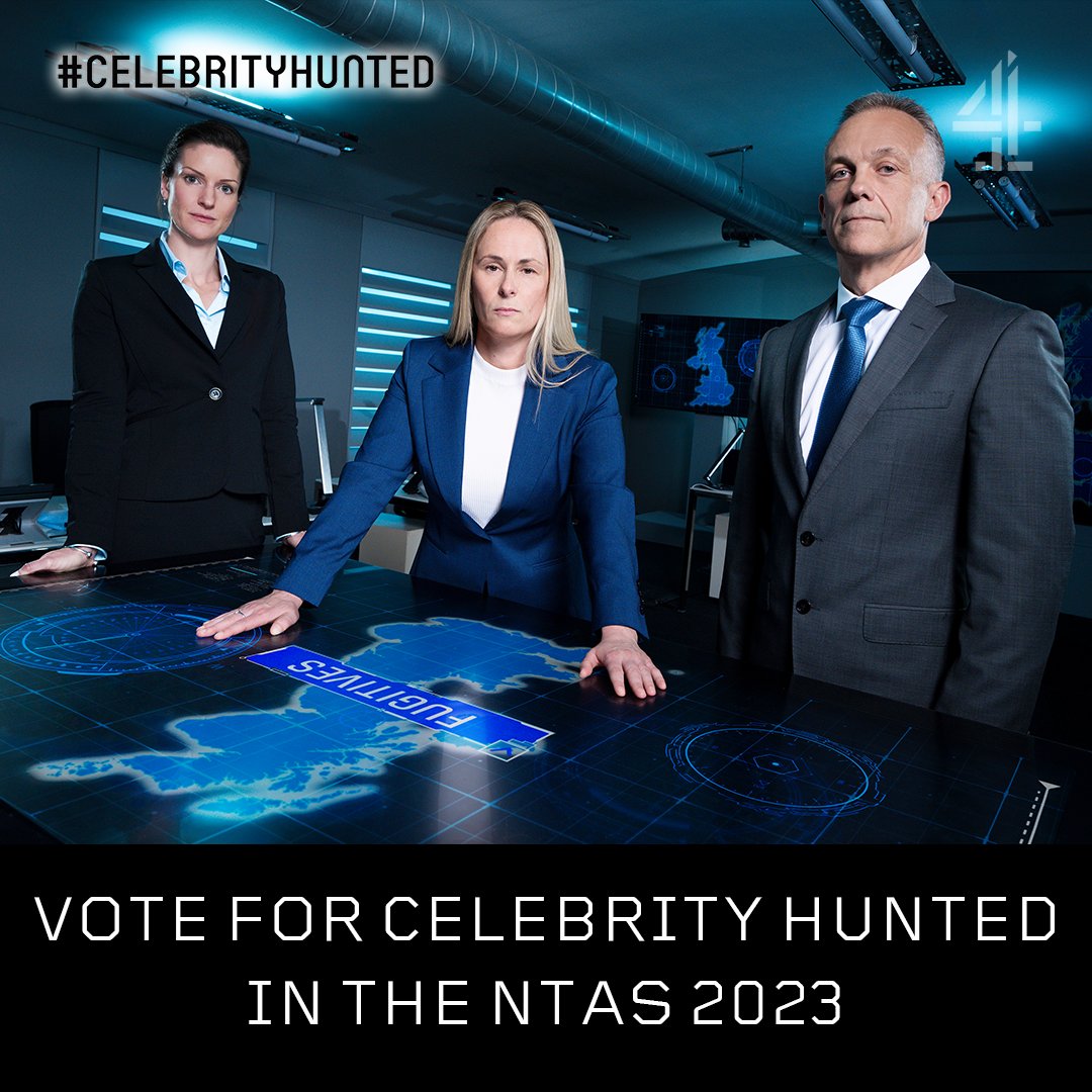 Celebrity Hunted has been long-listed for an NTA 🎉🥳

Voting is now open for this year’s NTAs – cast your vote for us in the Bruce Forsyth Entertainment Award category at the link below:

nationaltvawards.com/vote

#CelebrityHunted #NTAs