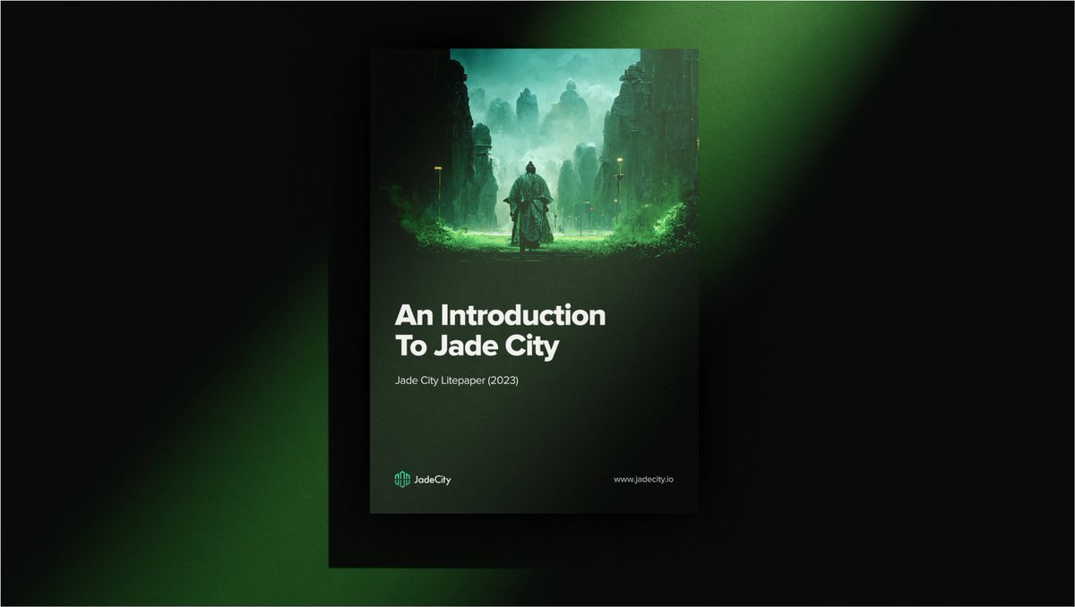 🟢 Massive News! 🟢

Introducing the Jade City Litepaper!

Discover how you can earn from the value chain of Jade, harnessing the power of DeFi and tokenisation #RWA

Here’s everything you need to know👇