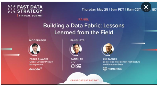 carlisle_gomes's tweet image. @denodo 's #FastDataStrategy virtual summit is tomorrow May 25 at 12pm ET. If you are involved in #Data, then you should join. Expert views &amp;amp; tips on #Cloud data strategy &amp;amp; Transformation. #LogicalDataFabric #DataIntegration #DataManagement Register here: bit.ly/40JTOi1