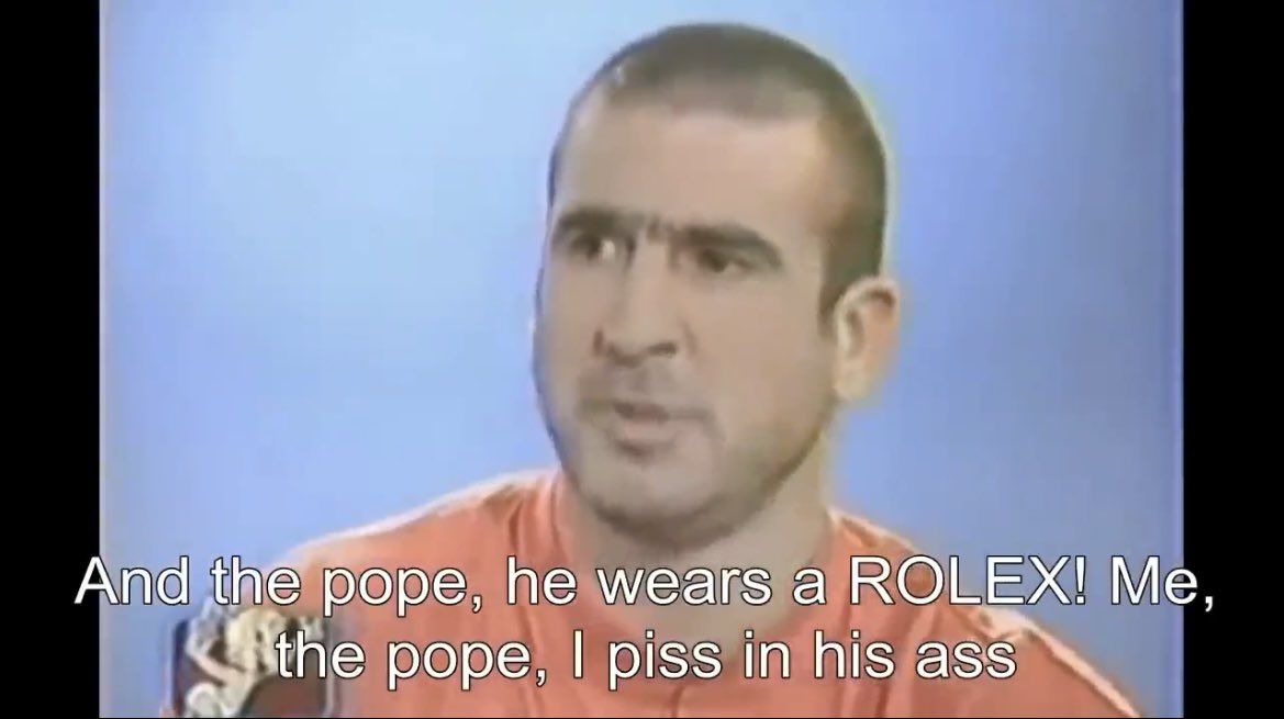 Happy birthday Eric Cantona 