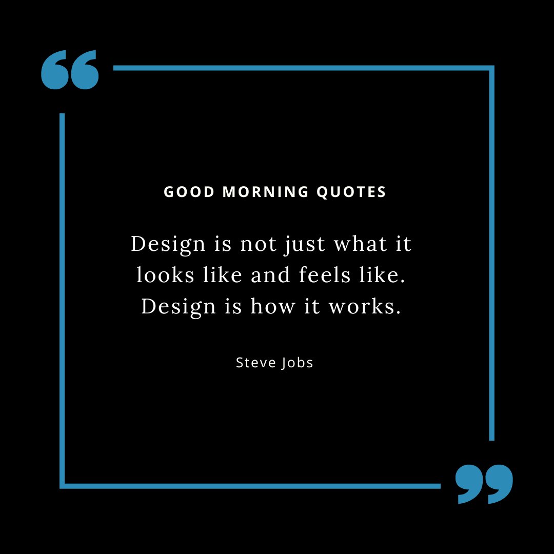 Guten Morgen! 🌇
Wir wünschen Euch einen tollen Tag und haben heute ein Zitat zu #productdesign von Steve Jobs für Euch! Könnt Ihr dem zustimmen? 😊

#uxquote #usability #userexperience #stevejobs
