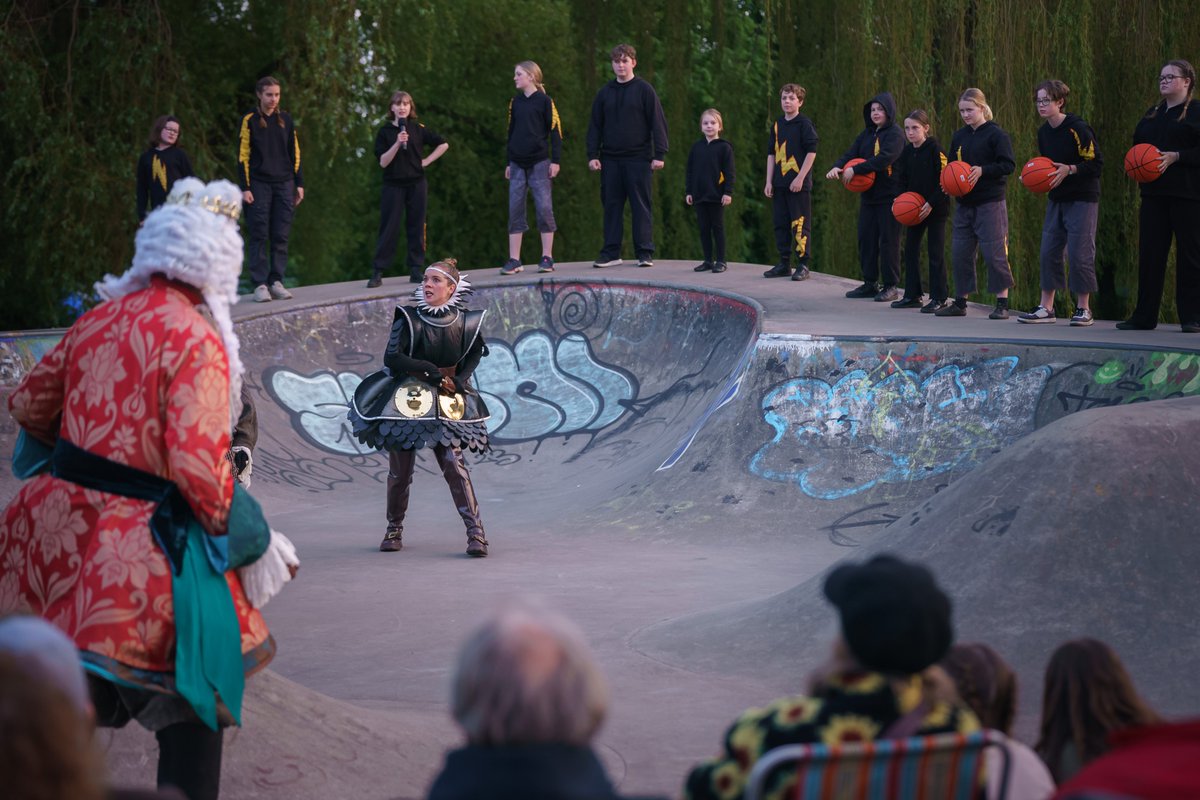 FIRST LOOK📷The Tempest, our largest outdoor production EVER, is now on until 4 June!
Book your tickets now for this stunning re-imagining of Shakespeare’s fabulous tale. Just bring along a portable chair or picnic blanket, and sit back and enjoy this unique outdoor experience.