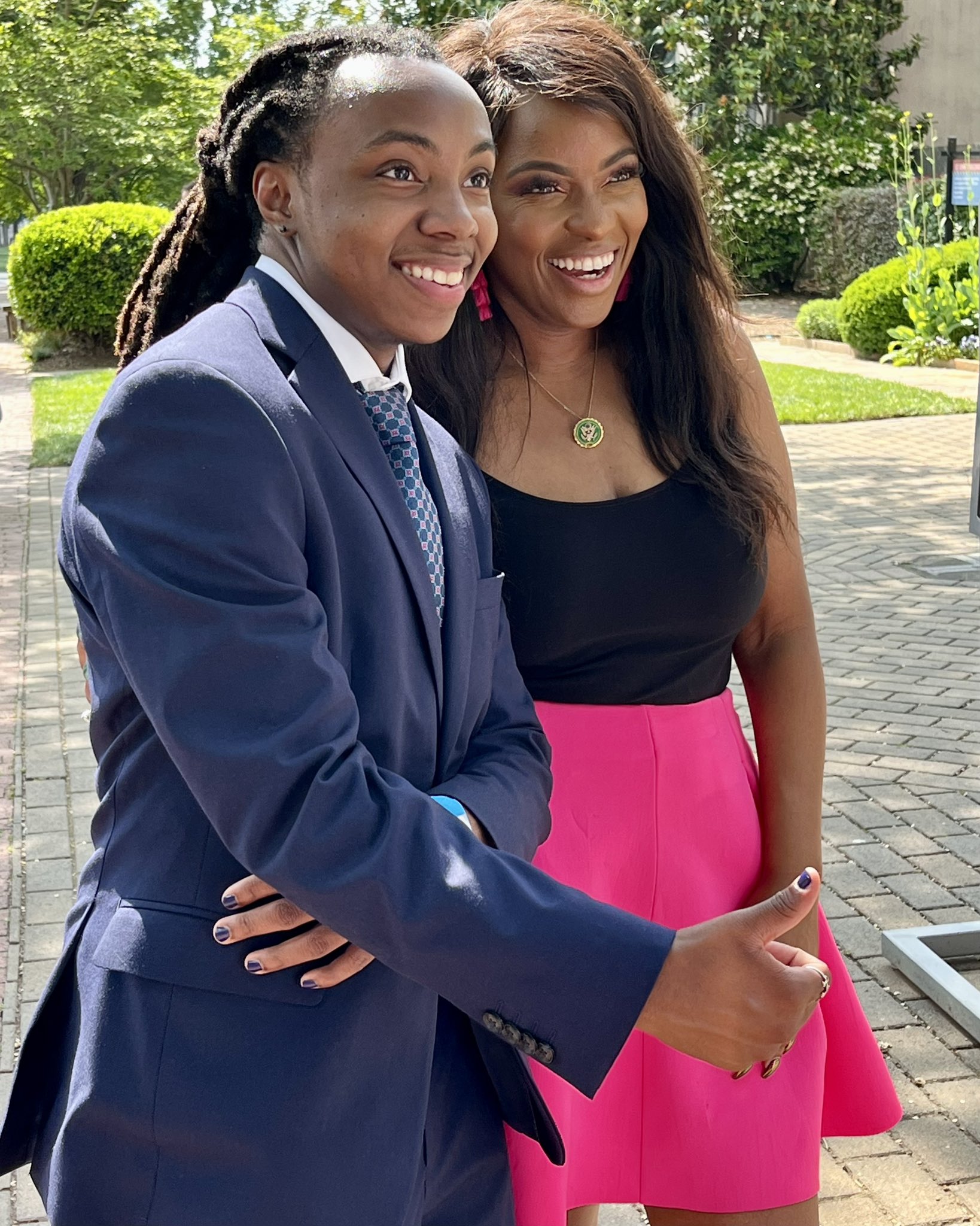 Congresswoman Jasmine Crockett on X: "A beautiful display of trans pride.  It was a joy to join @TransProm2023, my Texan family, and kids and parents  from all over the country. Trans kids