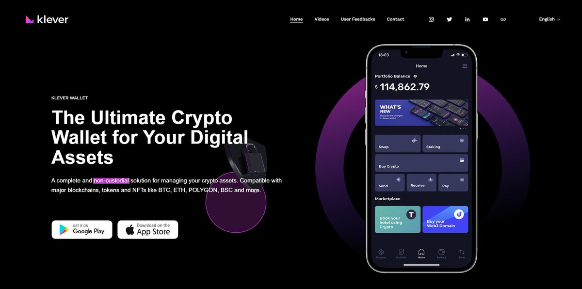 Klever Wallet tweet media