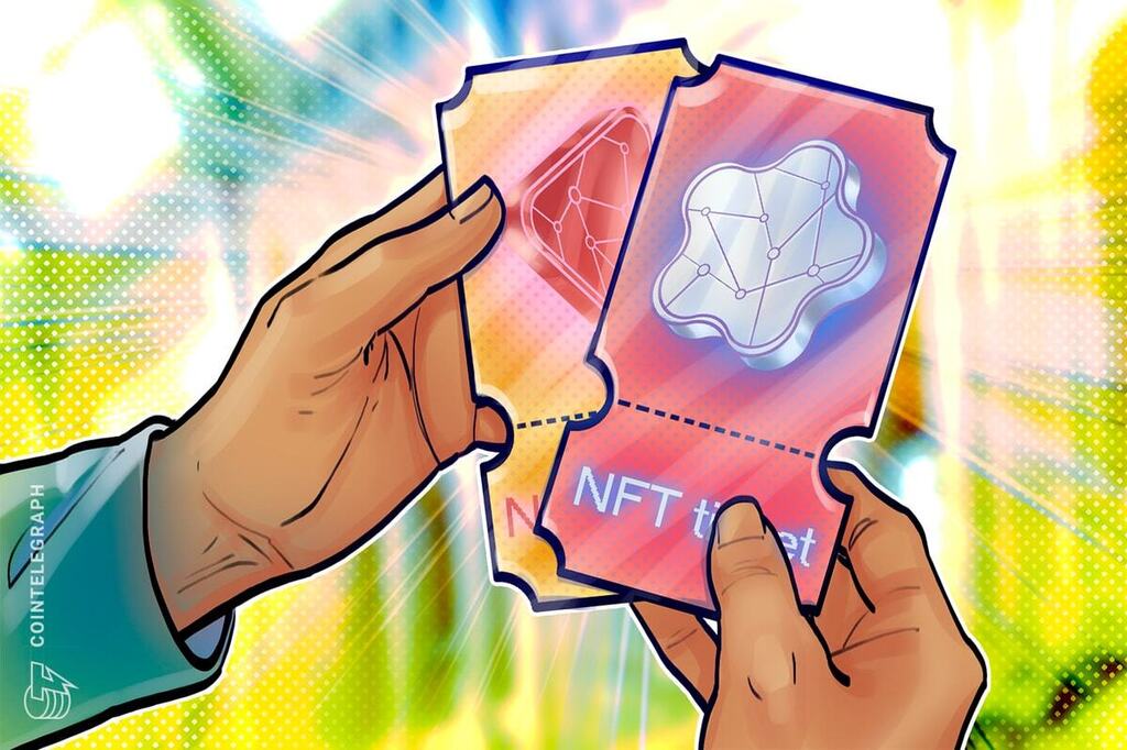 NFTsInsights's tweet photo. 🚨Exciting news!🚨 #NFTs are about to take the ticketing industry by storm! 💥 With @garyvee's recent launch of VeeFriends NFTs, the potential for ticketing to utilize this technology is HUGE! 🔥 Comment, like, and retweet if you're as pumped as we are! #VeeFriends #ticketin… https://t.co/fqyPmmPdfI