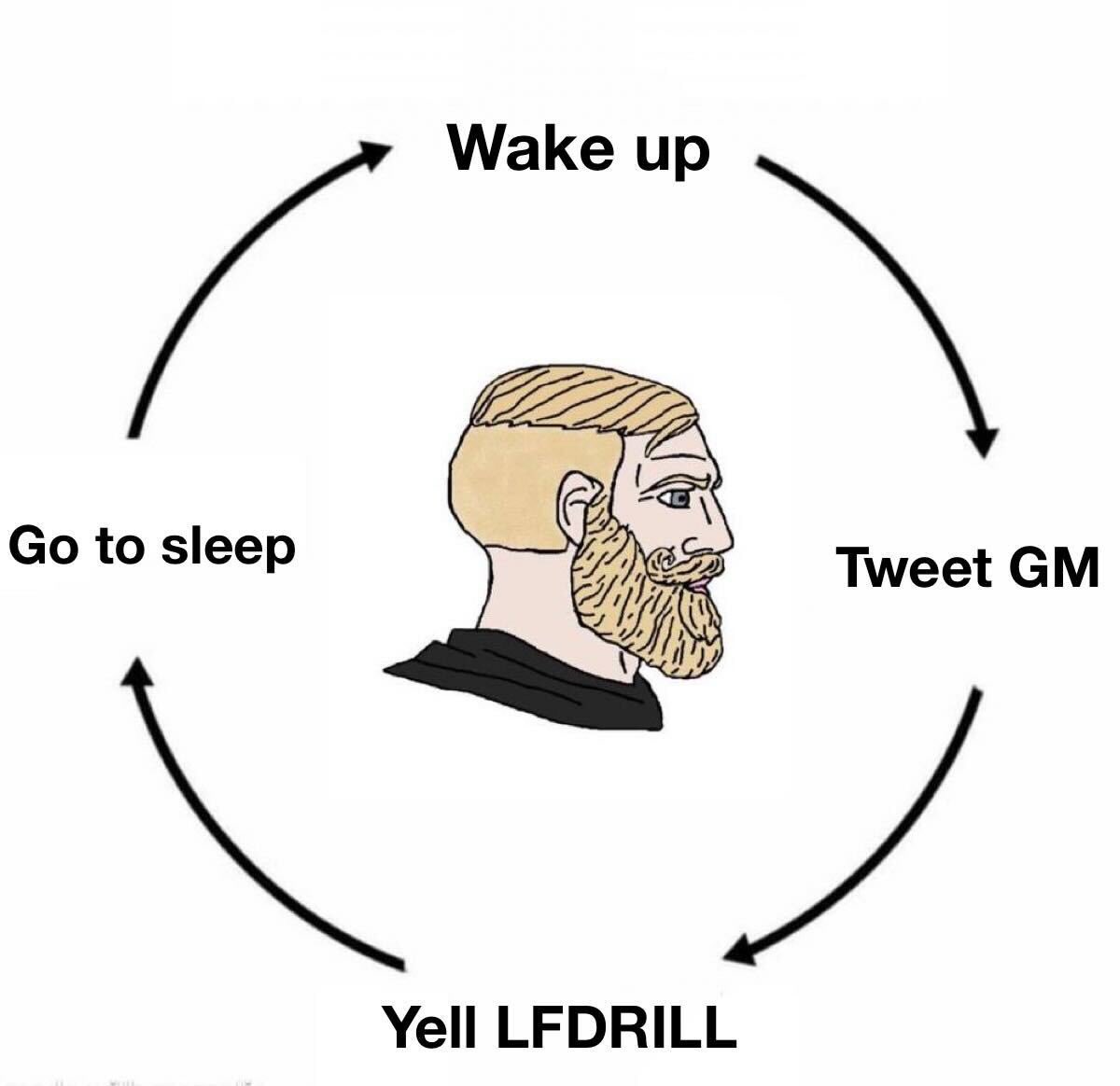 MEonEVM's tweet photo. GM, LFDRILL 😤 https://t.co/GLnBdJ20IB