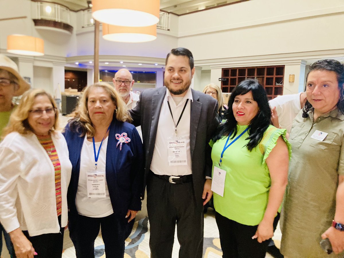 AzuaAzua8's tweet photo. I am excited &amp; honored to be voted in by 200+delegates as #TexasDeputyStateDirectorforWomen;representing the LULAC women in the State of Texas! Palo Pinto,Tarrant &amp;Dallas county,Laredo,Austin,Houston , San Antonio &amp; other LULAC cities,TY for your support!#LULAC #TexasStateLULAC https://t.co/SJ1WkhVKsQ
