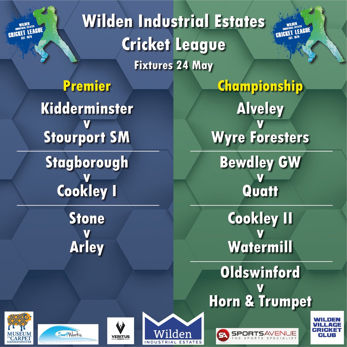 Wilden Industrial Estates Cricket League tweet media