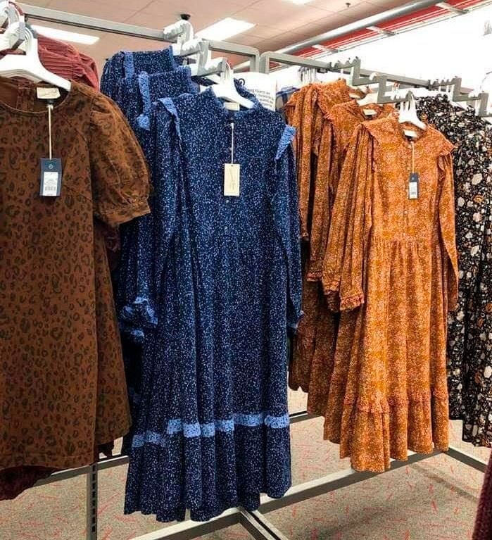 How much extremist domestic terrorism do we have to do to get Target to take all their ugly tradwife sack dresses off the floor