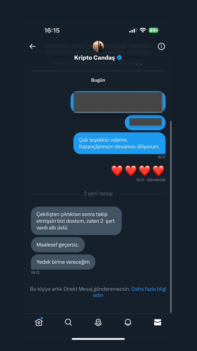 Kandırdığın adamın 2 tane bebeği vardı. Nasıl yanımda mutlu oldu. Kirve 1 aylık maaşımı kazandım dedi allah razı olsun deyip havalara uçtu adam ama sen dolandırıcı çıktı ahını aldın adamın çıksın senden misliyle.

<a href="/kriptocandas/">Kripto Candaş</a>