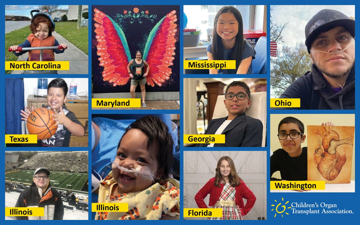 We’re honored to welcome some new members to the COTA Family on Welcome Wednesday! RT to GIVE HOPE! #COTAHope #transplant