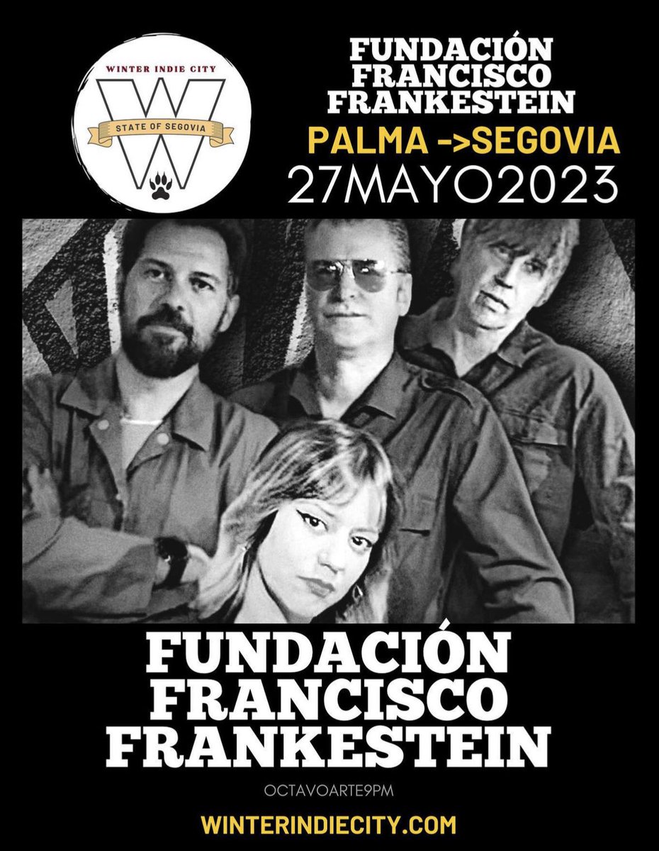 Winter Indie City (@wic_segovia) on Twitter photo Varias cositas:
Gracias <a href="/fneirad/">Fernando Neira</a> por apreciar #Segovia y el #AfroBlue
Mañana anunciamos la primera confirmación del #WIC14 temporada 2023 - 2024 (os van a flipar…)
El sábado te esperaos en la penúltima cita de la temporada actual #WIC13 Varias cositas:
Gracias <a href="/fneirad/">Fernando Neira</a> por apreciar #Segovia y el #AfroBlue
Mañana anunciamos la primera confirmación del #WIC14 temporada 2023 - 2024 (os van a flipar…)
El sábado te esperaos en la penúltima cita de la temporada actual #WIC13