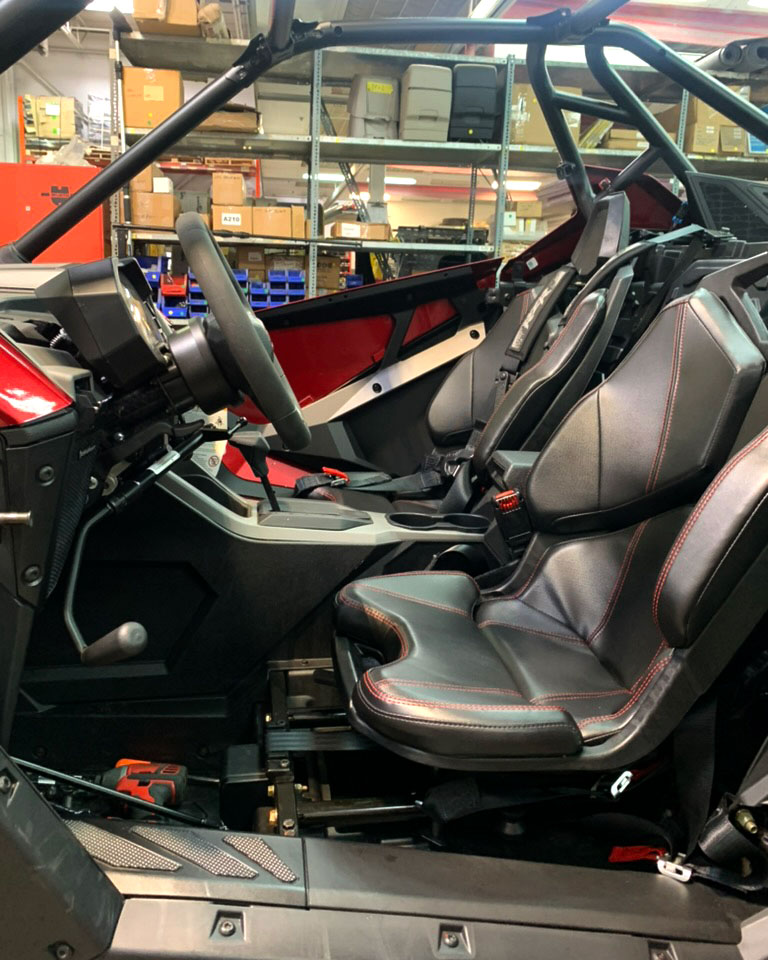 SilverCrossAuto's tweet image. Ready to take on any terrain? ⛰️

Our Toronto technicians installed hand controls on this Polaris RZR ATV for complete control during off-road adventures.

At Silver Cross Auto, we can make almost anything accessible. Call us at 1-844-799-8464!