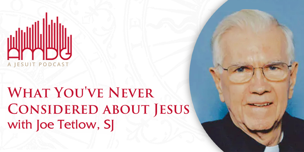 On the new #AMDG podcast, Fr. Joe Tetlow, SJ, discusses his new book, “Considering Jesus: The Human Experience of the Redeemer,' an opportunity to pray with Jesus’ own experiences. He also shares how his own experiences shape his writing and retreat work. ow.ly/ZAhW50OvLGn