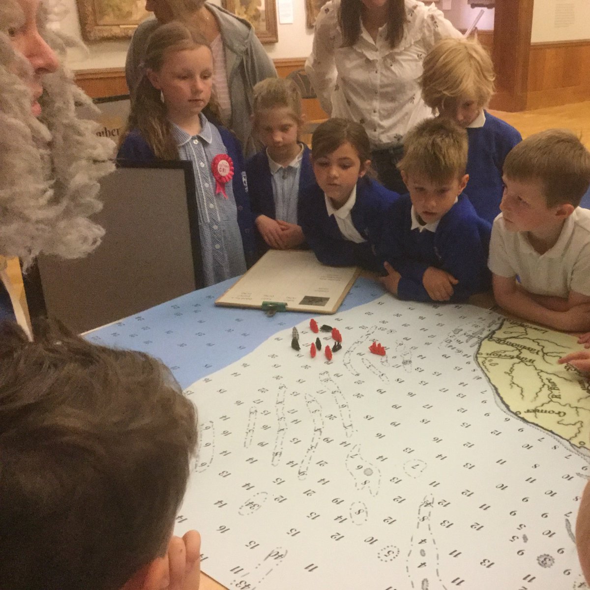 GEPSClass3's tweet photo. What a lot of learning we experienced today at Norwich Castle as we were immersed back to the time when the HMS Gloucester sank in 1682. ⚓️😃Thank you to all concerned. https://t.co/2wzftLKNRI