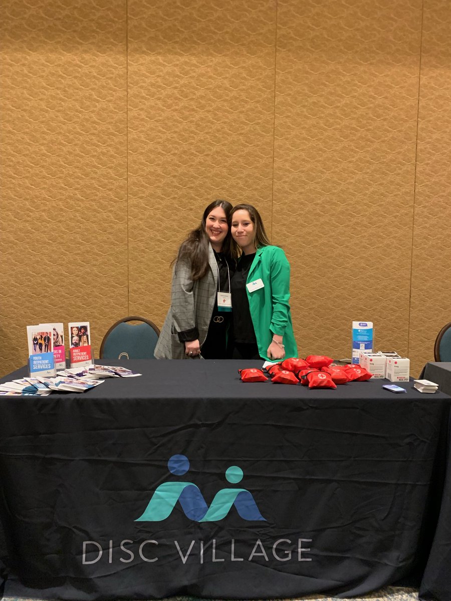 DISC Village Staff Catherine Bravo and Andrea Pittell attended the FSHA conference where they promoted the services we provide to the community, and passed out overdose prevention kits. To learn more about where you can find NARCAN , visit discvillage.org/naloxone #narcan