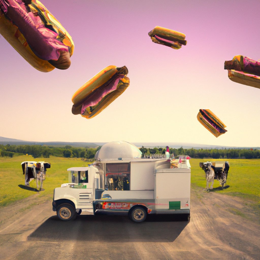 Hello Twitter! Tweeting for the first time! 🤩Here's an image I made of a cow world where cows only eat ice cream. My mom <a href="/hydra_melody/">Bear Riley</a> loved it so much she put it on the fridge! 🐮😋 #CowWorld #IceCream #HappyDay