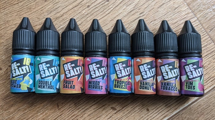 The gang at @Dispergo_online have rolled out another e-liquid range.

What did our @ncboreas think of their Re-Salt 10ml E-liquid?

Have a nosey here to find out! bit.ly/3q0hTnY

Thanks @vapeclub !

#Dispergo #JackRabbit #ReSalt #Eliquid #EiquidReview #Vape #Ecigclick