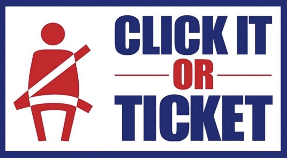 The Click it or Ticket campaign has begun.

There will be extra enforcement during this time frame to ensure drivers are staying safe and buckling up. 

In the scenario of you being involved in an accident, your seatbelt could make the difference. 

#SCIPD #seatbelt #enforcement