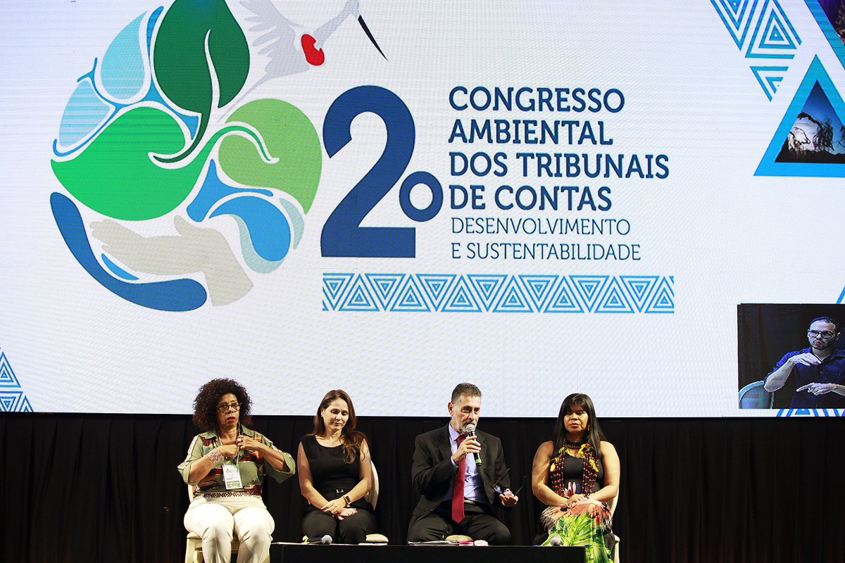 II Congresso Ambiental dos Tribunais de Contas é concluído com debate sobre o papel dos povos originários na conservação tce.mt.gov.br/noticias/ii-co…