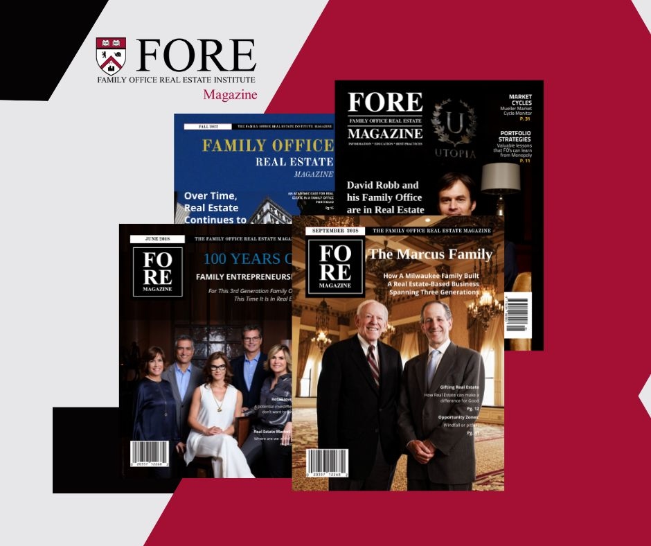 A Magazine Specifically Designed for Family Offices on Real Estate
zurl.co/CmRC 

 #familyoffices #familyoffice #realestate #familyofficerealestateinvesting #foreinstitute #djvankeuren #harvard #singlefamilyoffice #multifamilyoffice #executiveeducation