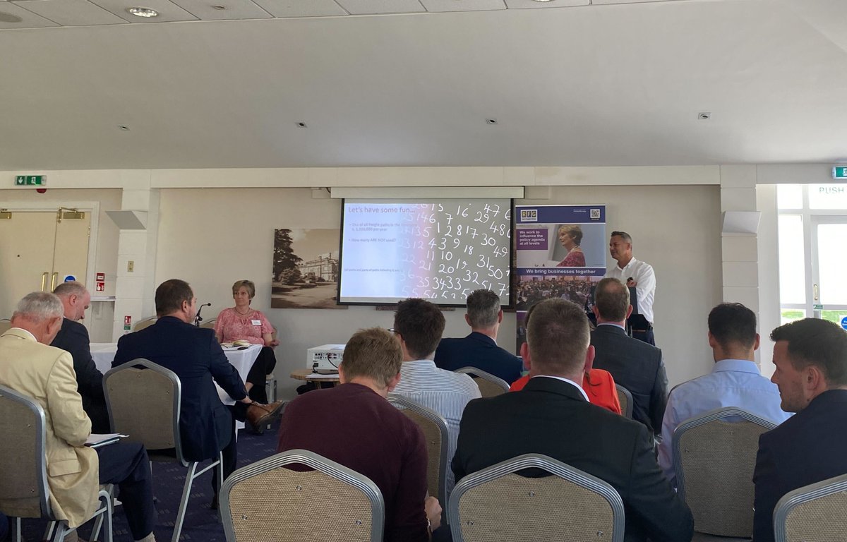 Today we had the brilliant opportunity to speak at this year's <a href="/RailFreightUK/">Rail Freight Group (RFG)</a> Spring Group Meeting. We showcased our exciting new PathPlanner solution, an innovative application that unlocks capacity and efficiency for rail freight, and supports the modal shift.