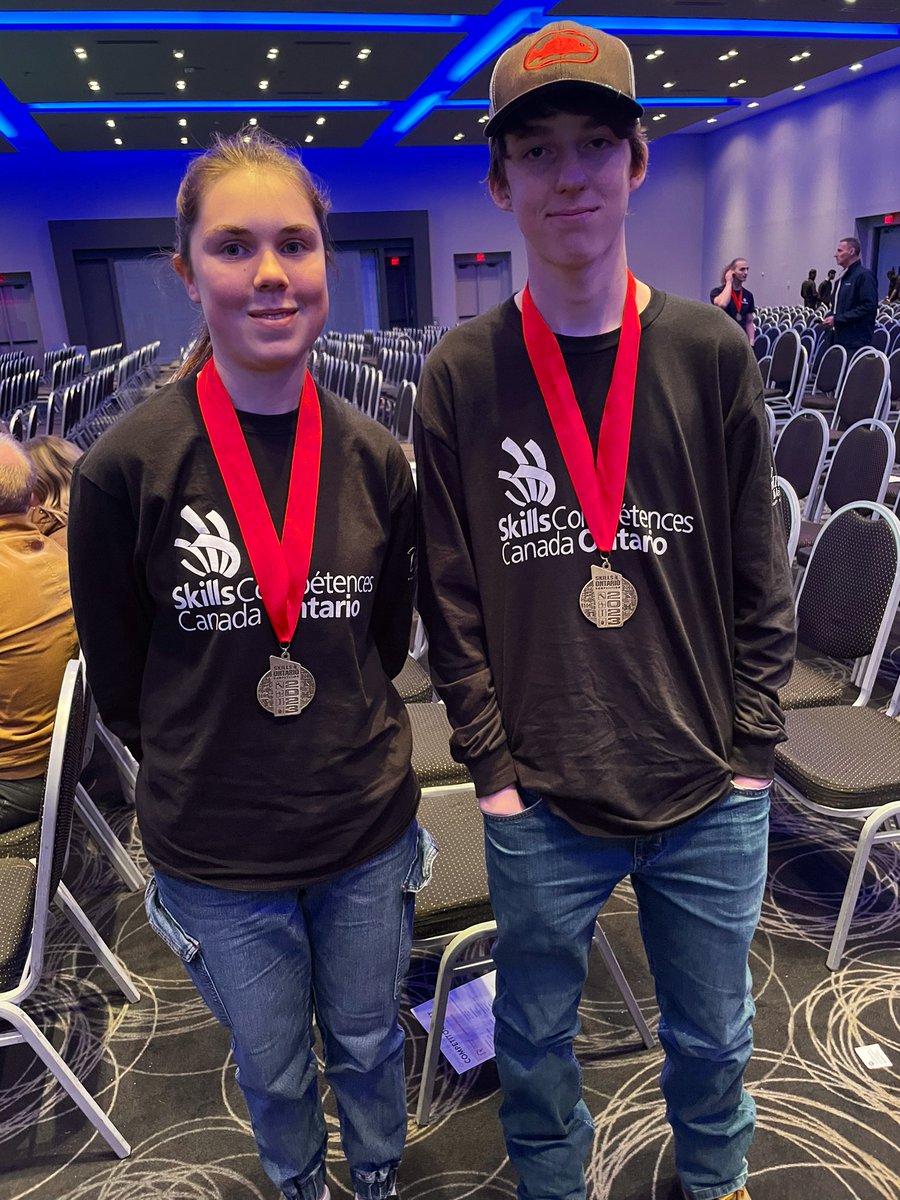 Did you know we have two @tldsb students competing on Team Ontario at the 2023 National Skills competition in Winnipeg? <a href="/HuntsvilleHS/">Huntsville HS</a> Wil S. and <a href="/GravenhurstHS/">GHS</a> Jocelyn A. will put their skills to the test and compete for a spot at worlds! <a href="/skillsontario/">Skills Ontario</a> <a href="/Skills_Canada/">Skills Canada</a>