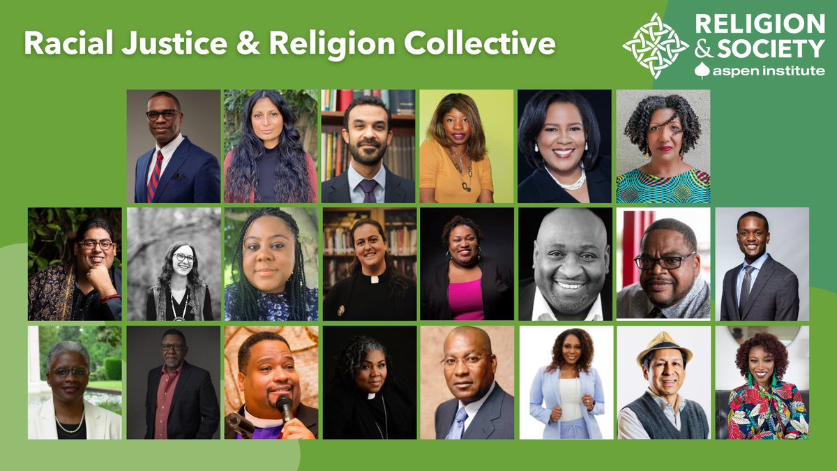 🧵We’re thrilled to welcome these members of our Racial Justice &amp; Religion Collective! Together, they will develop a more accurate picture of how religion &amp; race intersect and develop programs that center, support, and uplift leaders from historically marginalized communities.