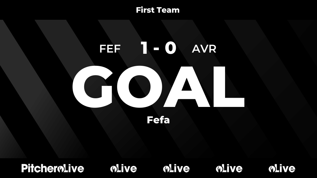 15': Goal for Fefa
#FEFAVR #Pitchero
pitchero.com/clubs/avrofoot…