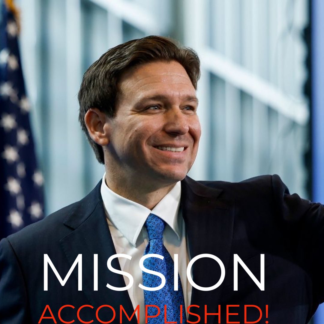 Ready4Ron's tweet photo. Now the next chapter begins as we move to defeat Biden and elect Ron as President in 2024! #ReadyforRon #ReadytoWin #DeSantis2024 https://t.co/nBnqjx3I4H
