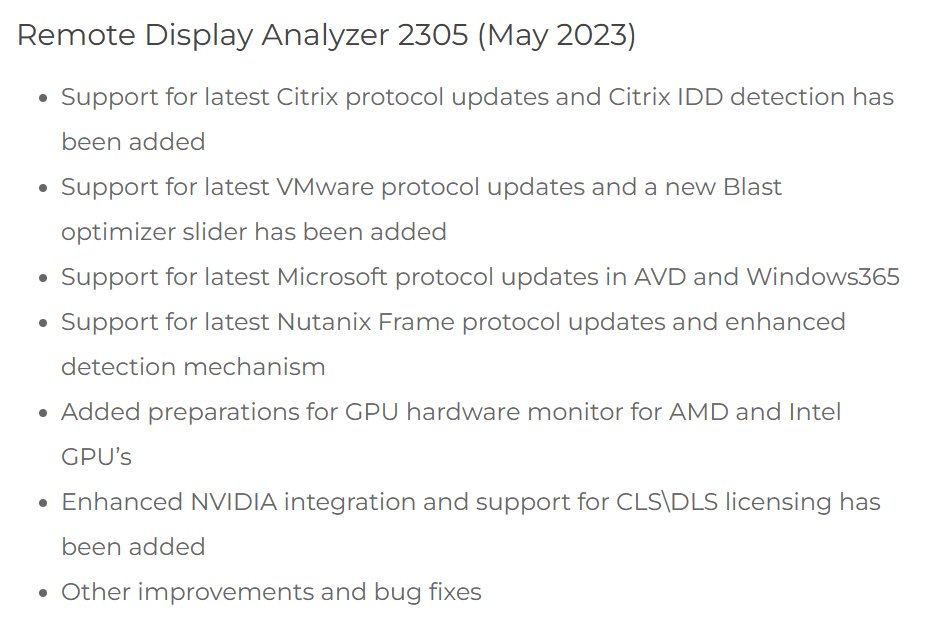 rdanalyzer's tweet image. Remote Display Analyzer (RDA) 2305 is now available on the website rdanalyzer.com/downloads/