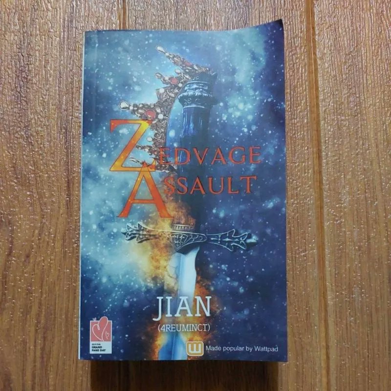 aesbookshop22's tweet photo. Selling ZEDVAGE ASSAULT JIAN (4REUMINCT) for ₱120. Get it on Shopee now! https://t.co/4sKHo3AL43 

#booksforsale #books #wattpad #novels #fs #psicom #popfic https://t.co/GPs1j9rxUo