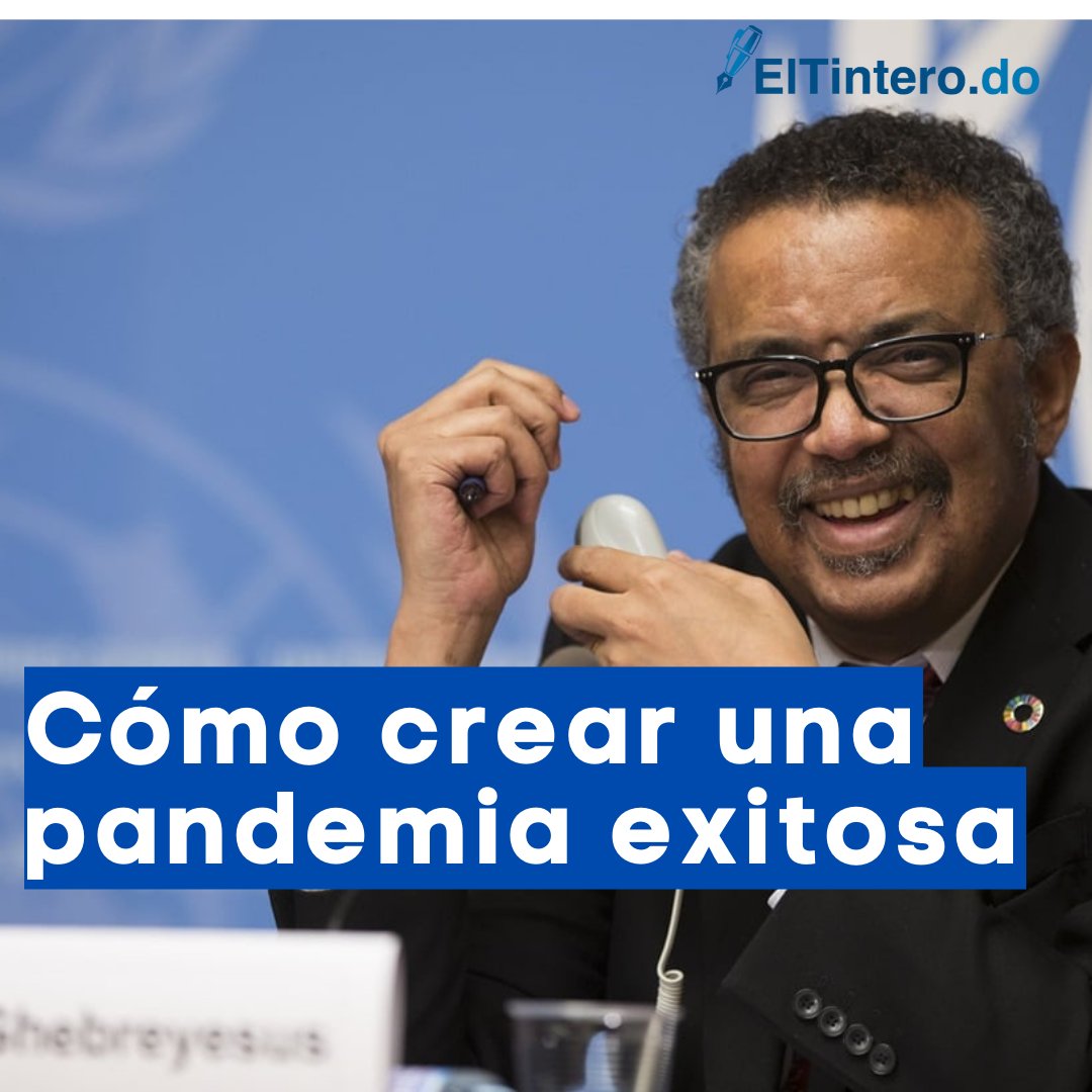 ElTinteroDO's tweet photo. Salud
"Dictar o indicar como síntomas de una enfermedad mortal, la tos, fiebre de 37 grados, dolor de cabeza, síntomas que dos mil millones de personas experimentan cada año".
Continuar leyendo en: https://t.co/pwAfF8VeEf
#ElTinteroDO #Plandemia https://t.co/0BUrMQcpjH