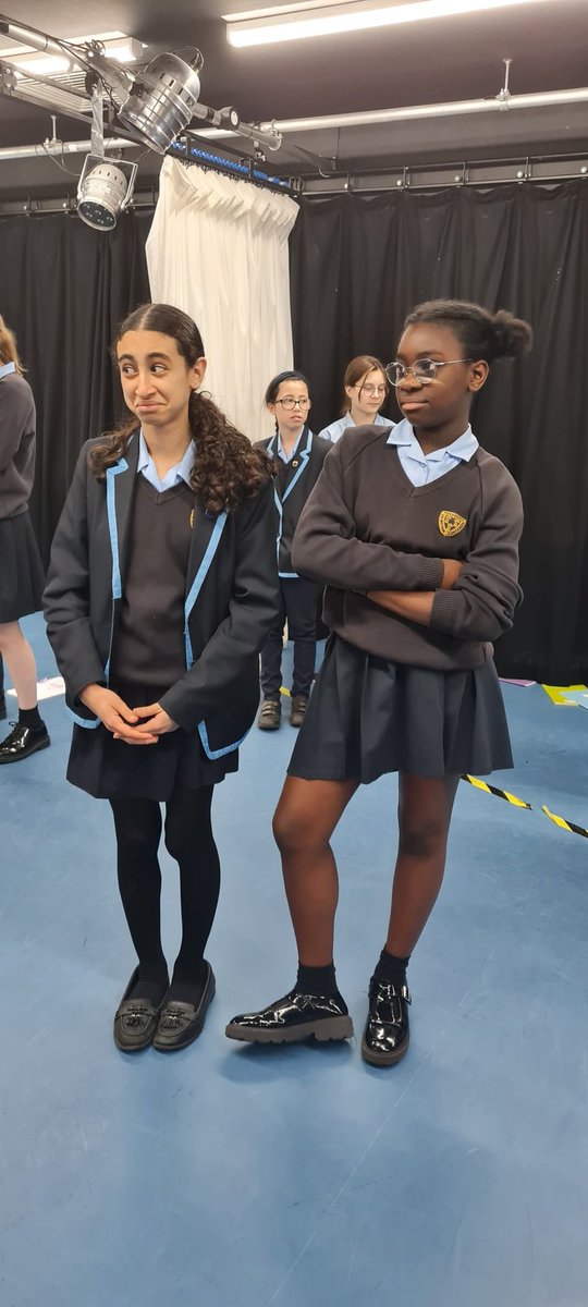 Year 7's acting out being Montagues and Capulets. Great facial expressions! #Romeoandjuliet #Shakespeare #WKGSY7 @WestKirbyGS