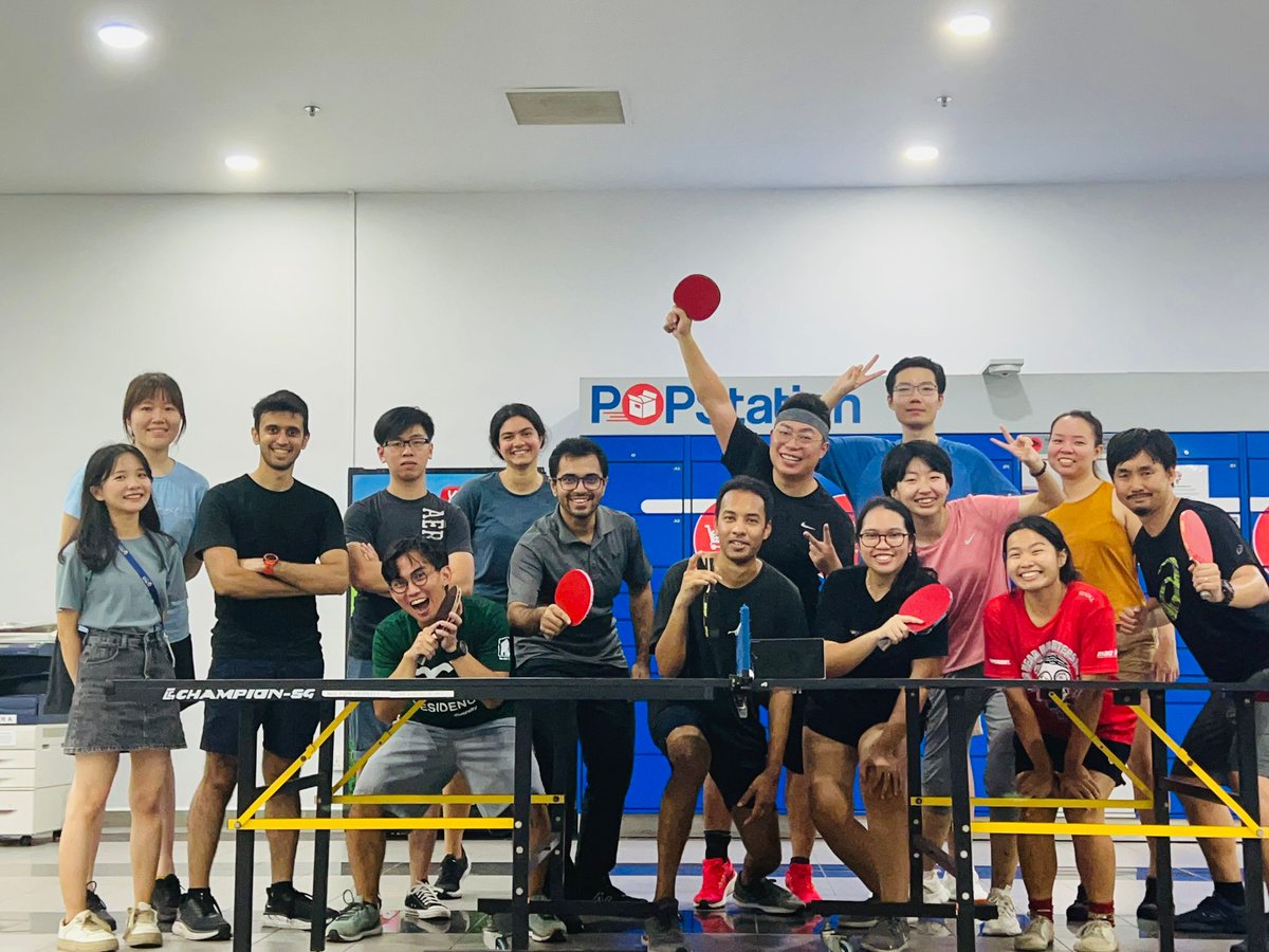 Our ping pong community is growing 🔥🤣