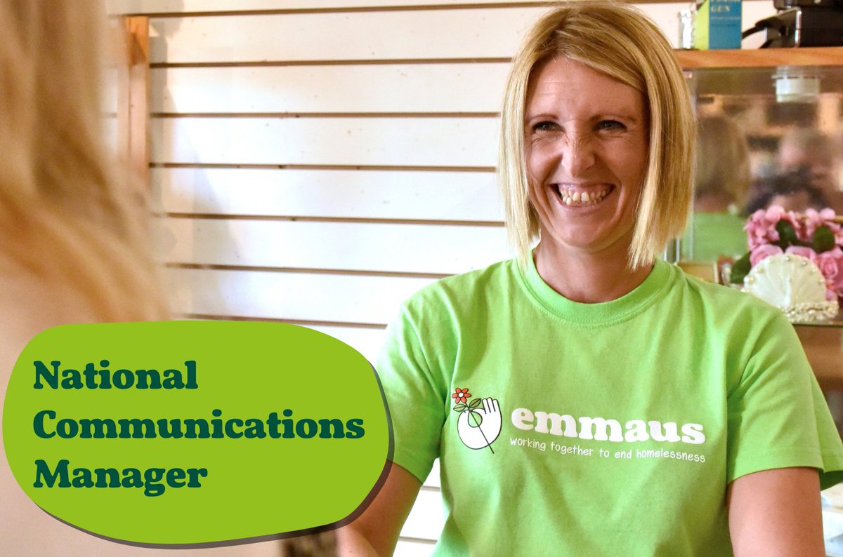 EmmausUK's tweet image. We are seeking a National Communications Manager to develop an ambitious communications strategy for Emmaus UK

You will coordinate national communications programmes and digital strategy, and lead on press and media work for Emmaus UK.

Apply now at emmaus.org.uk/job/national-c…