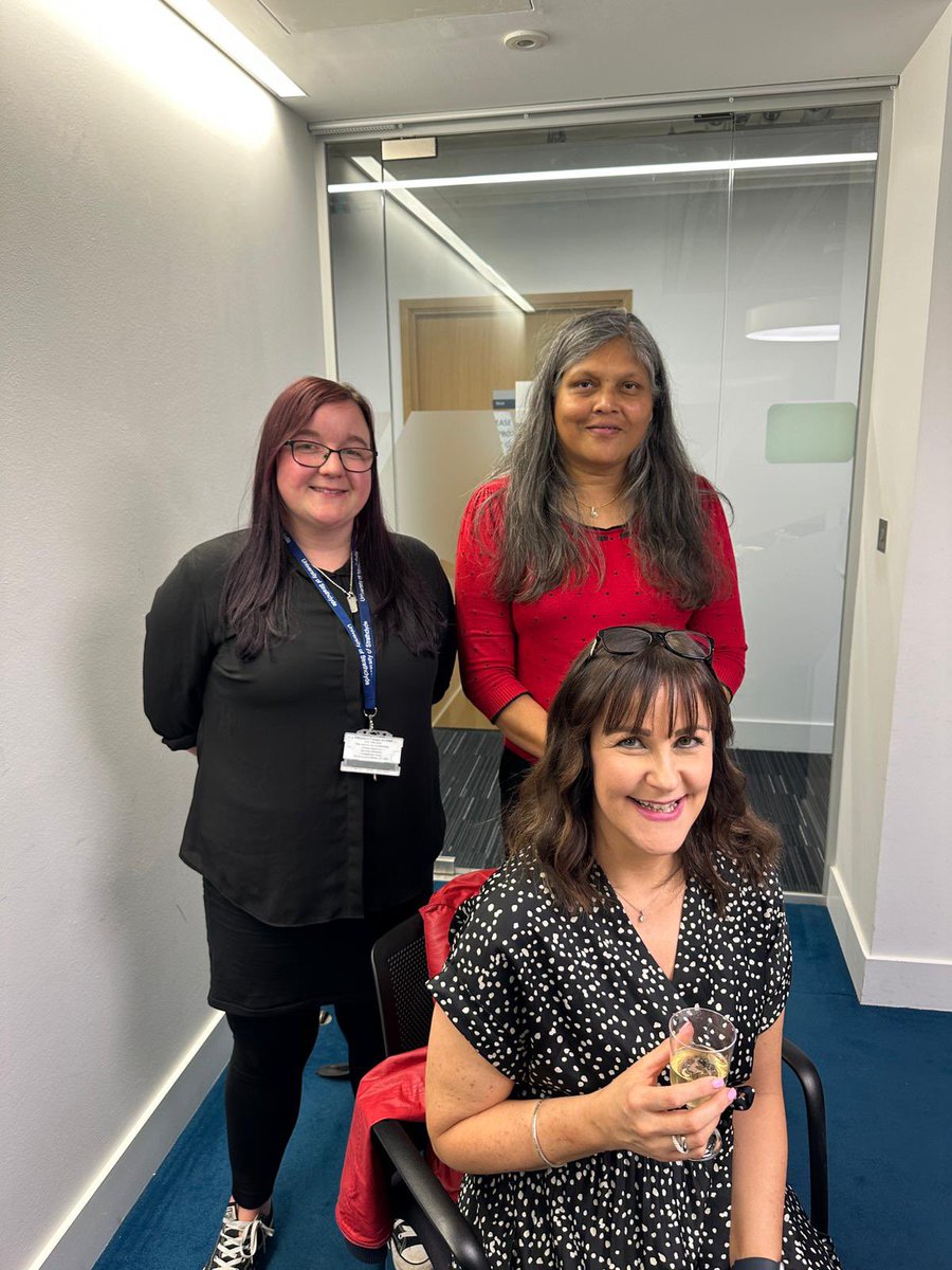 UOSDEdPsy's tweet photo. Huge Congratulations to our new Dr of Educational Psychology, Dr Campbell @carole1thornton. We are very proud of you &amp; your contribution to the field. Enjoy your celebrations! 🥂Thank you to Prof Divya Jindal-Snape, Prof Jim Boyle @LNichollsStrath @Kirsten_Russell @ClareDaly11 https://t.co/TVmL1kNu2L