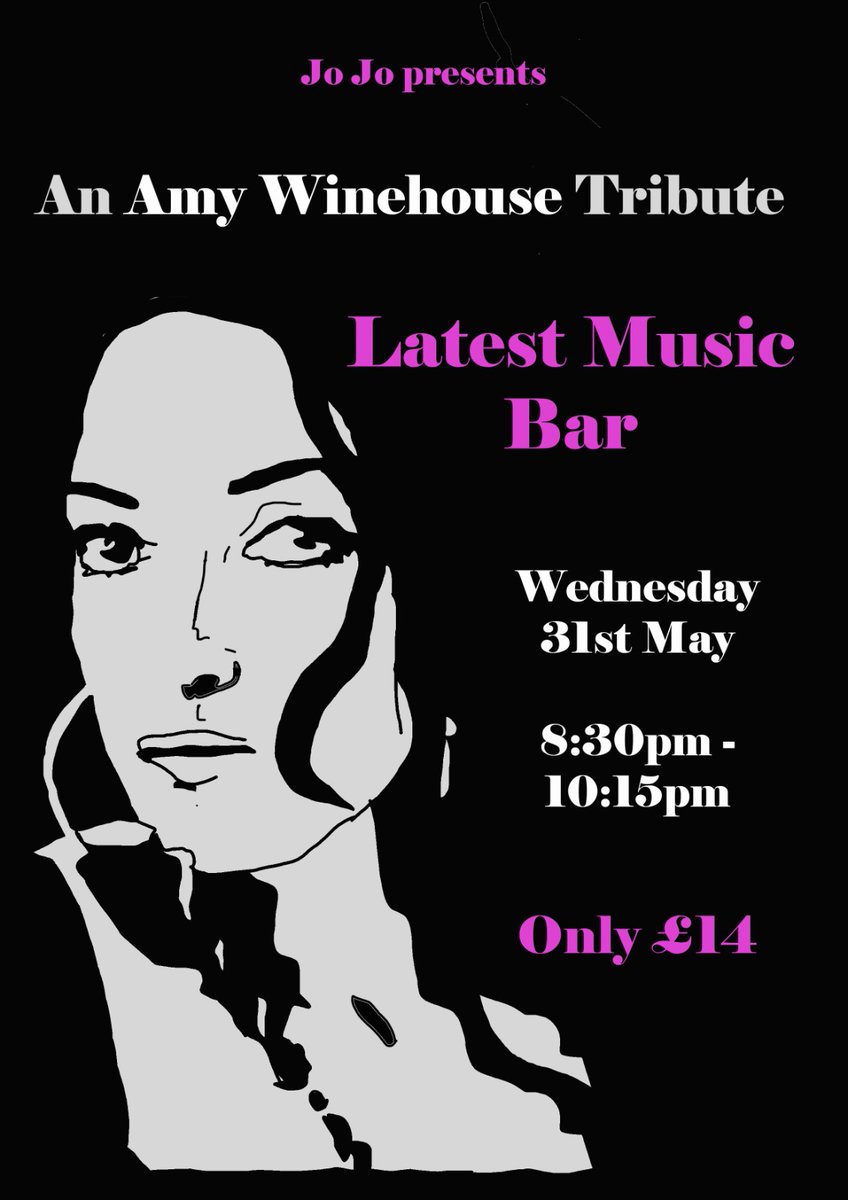 Also on Wednesday 31st, A magical celebration of the late and great star Amy Winehouse. Joanna Rose Barton will be sure to wow her audience and bring Amy Winehouse back to life like you wouldn't believe! Tickets here: brightonfringe.org/events/amy-win…
