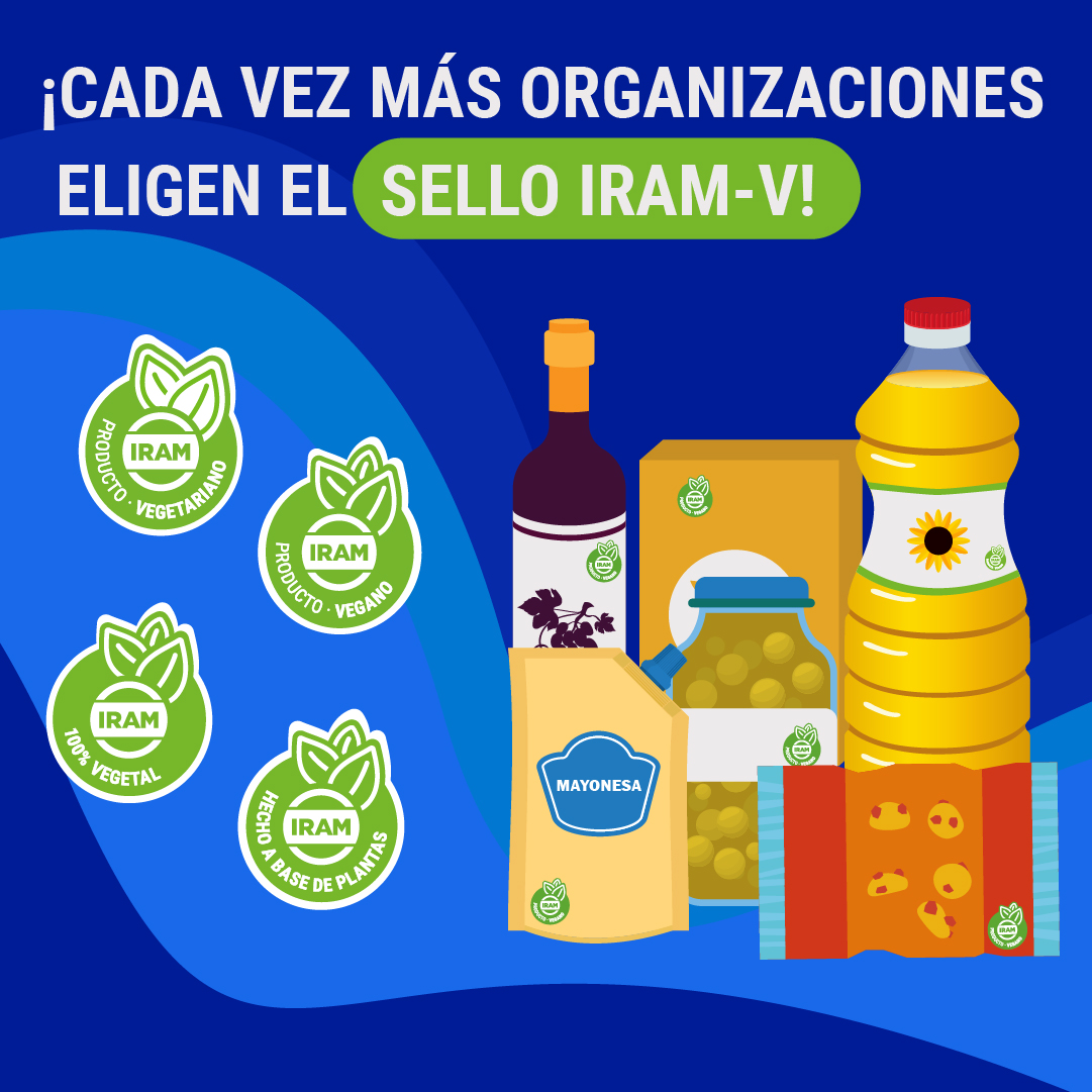 ¿Conocés nuestro servicio de certificación del Sello IRAM-V? Está diseñado para  que las empresas y organizaciones como la tuya puedan demostrar que sus productos son #vegetarianos, #veganos, hechos a base de plantas o 100% vegetal.

¡Más info!👉 iram.org.ar/servicio/sello…
