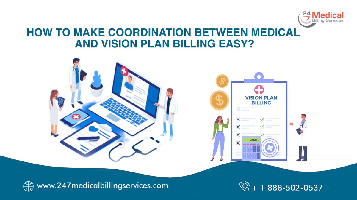 Devincl94400955's tweet image. Let’s take a look at how to make coordination between medical and #visionplanbilling easy. To determine how to bill the visit and ensure that claims are clean and error-free before we submit them.
Read this article- bit.ly/45nnKUR
#MedicalBilling #optometrybilling