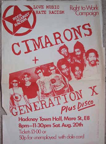 ScotsPostPunk's tweet photo. Cimarons & Generation X (Plus Disco) at Hackney Town Hall, London - 20/08/1977
#Cimarons @tonyjamesworld @BillyIdol @GCPunkNewWave @NewWaveAndPunk @ViveLeRock1 @louderthanwar @lmhrnational @RAR_uk #RAR https://t.co/v0UYTjykAq