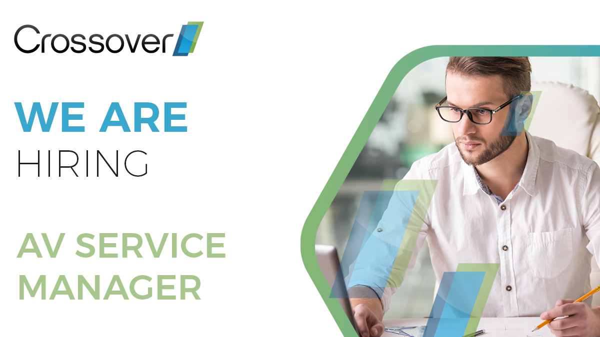 Crossover (@crossoveravltd) on Twitter photo We are currently looking for an exceptional AV Service Manager to ensure our clients receive top-notch service. If you're a technical whiz with strong leadership skills, we want you on our innovative and collaborative team. recruitment@crossover-av.com #avtweeps #avjobs We are currently looking for an exceptional AV Service Manager to ensure our clients receive top-notch service. If you're a technical whiz with strong leadership skills, we want you on our innovative and collaborative team. recruitment@crossover-av.com #avtweeps #avjobs