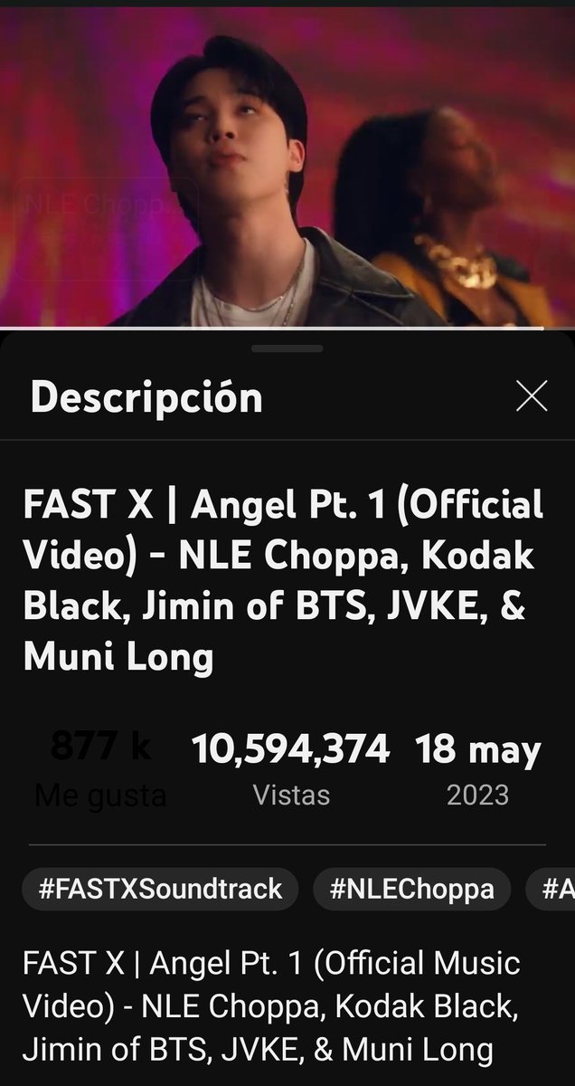 Camile_Roux's tweet photo. 📣 Hagamos una cadena de amor y stream para #Jimin apoyando a #Angel_Pt1 from the #FastXSoundtrack . SOMOS POCAS, PERO PODEMOS MUCHO Y LO SABEMOS 💪 https://t.co/JdJjUoQ6pT