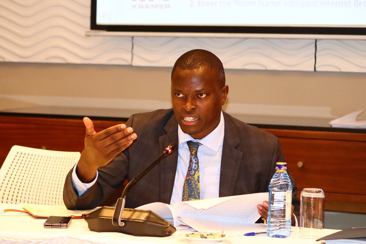 Lesuuda's tweet photo. We continue considering the Budget Estimates for FY 2023/24 , hearing from from Departmental Chairs of the National Assembly. 

This is after unpacking the Estimates and consideration of the Fiscal framework. https://t.co/GJTqY4Q9Vw