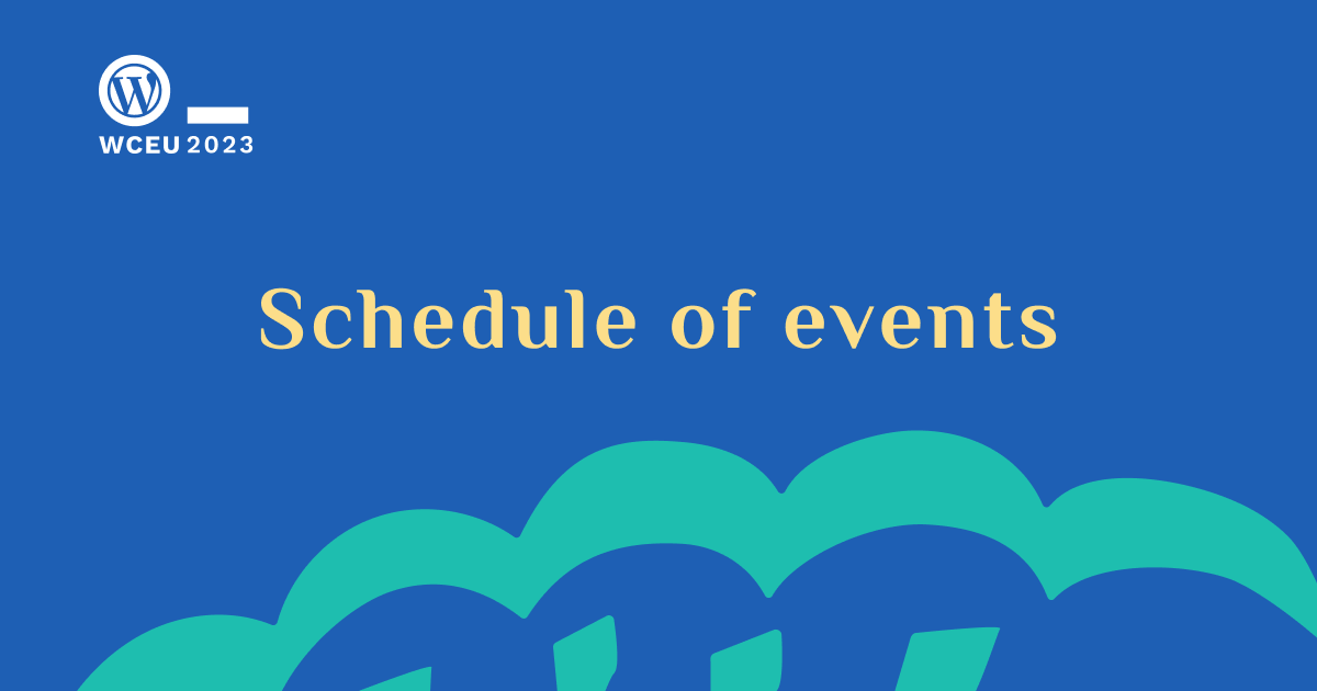 We can't wait to be inspired by the amazing lineup of speakers at #WCEU 2023 in Athens! The sessions are sure to be packed with insights, tips, and best practices. Check out the official schedule for full details! #Pressidium #WordPress 

europe.wordcamp.org/2023/schedule/