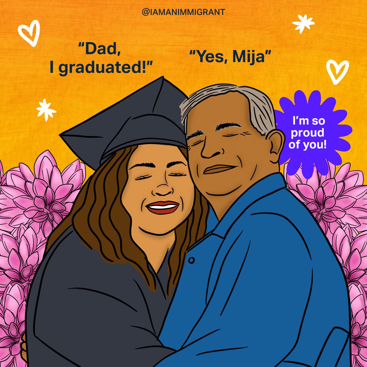 IAmAnImmigrant's tweet image. Congrats to all the first-generation graduates! You did it! 🎓🎉 #ImmmigrantGraduate #undocugrad #FirstGenStudent
