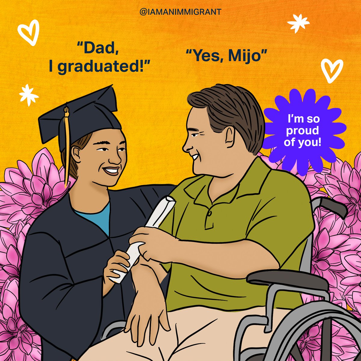 IAmAnImmigrant's tweet image. Congrats to all the first-generation graduates! You did it! 🎓🎉 #ImmmigrantGraduate #undocugrad #FirstGenStudent