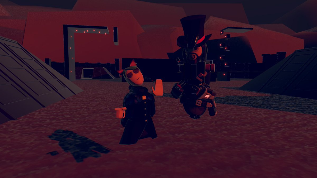 TarapeuticVR's tweet photo. Joined a pretty cool event yesterday - it was like a Star Wars military! The lighting was pretty epic ๐ #recroom #recroomphotos #recroommilitary #recroomevent #vr #vrgame #starwars https://t.co/YskGnIslzK