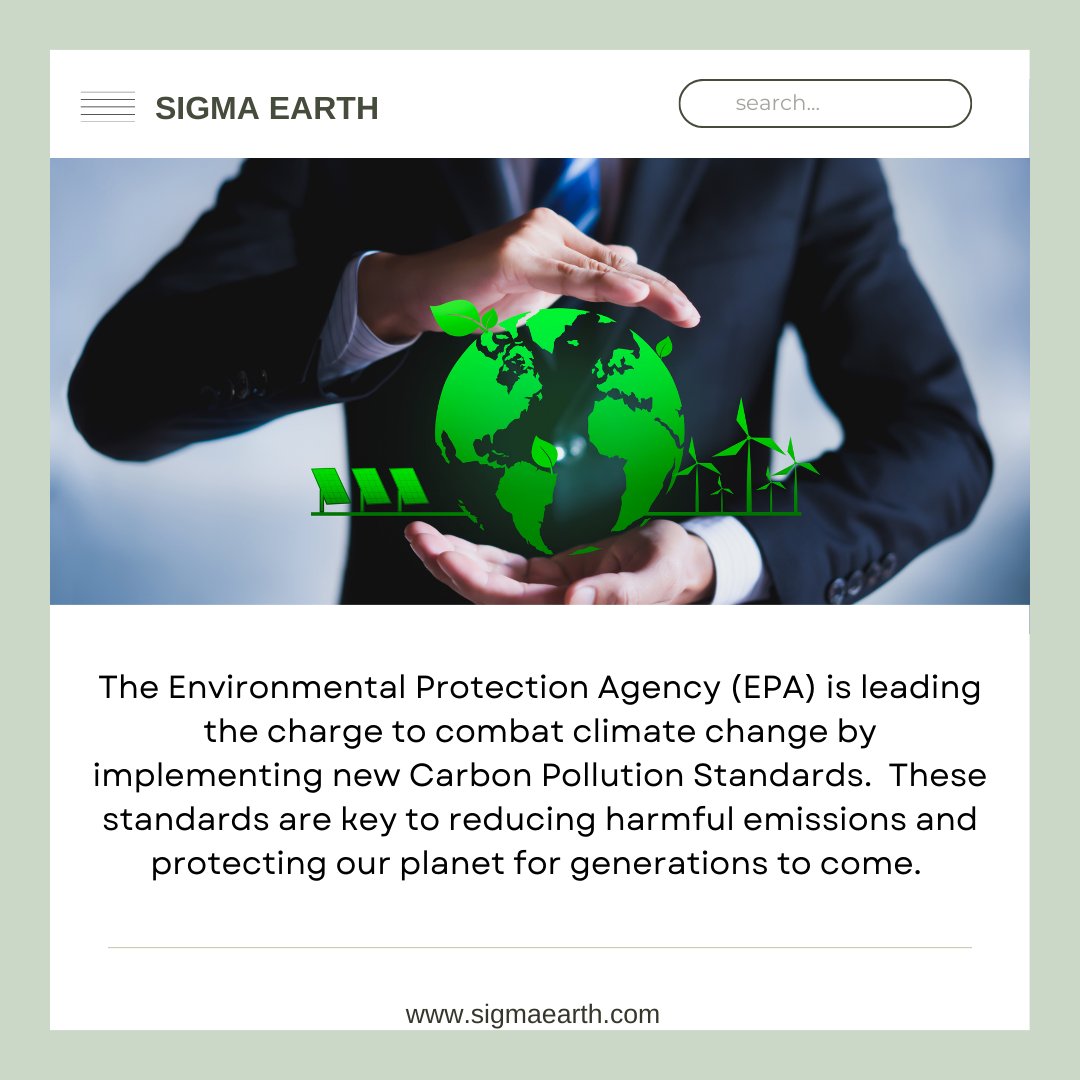 earth_sigma's tweet image. The #EnvironmentalProtectionAgency (@EPA ) is pushing to cut #carbonemissions with its groundbreaking #Carbon #Pollution Standards. 
If you are curious to learn more about "#Carbopollutionstandards, check out our full article:sigmaearth.com/carbon-polluti…
